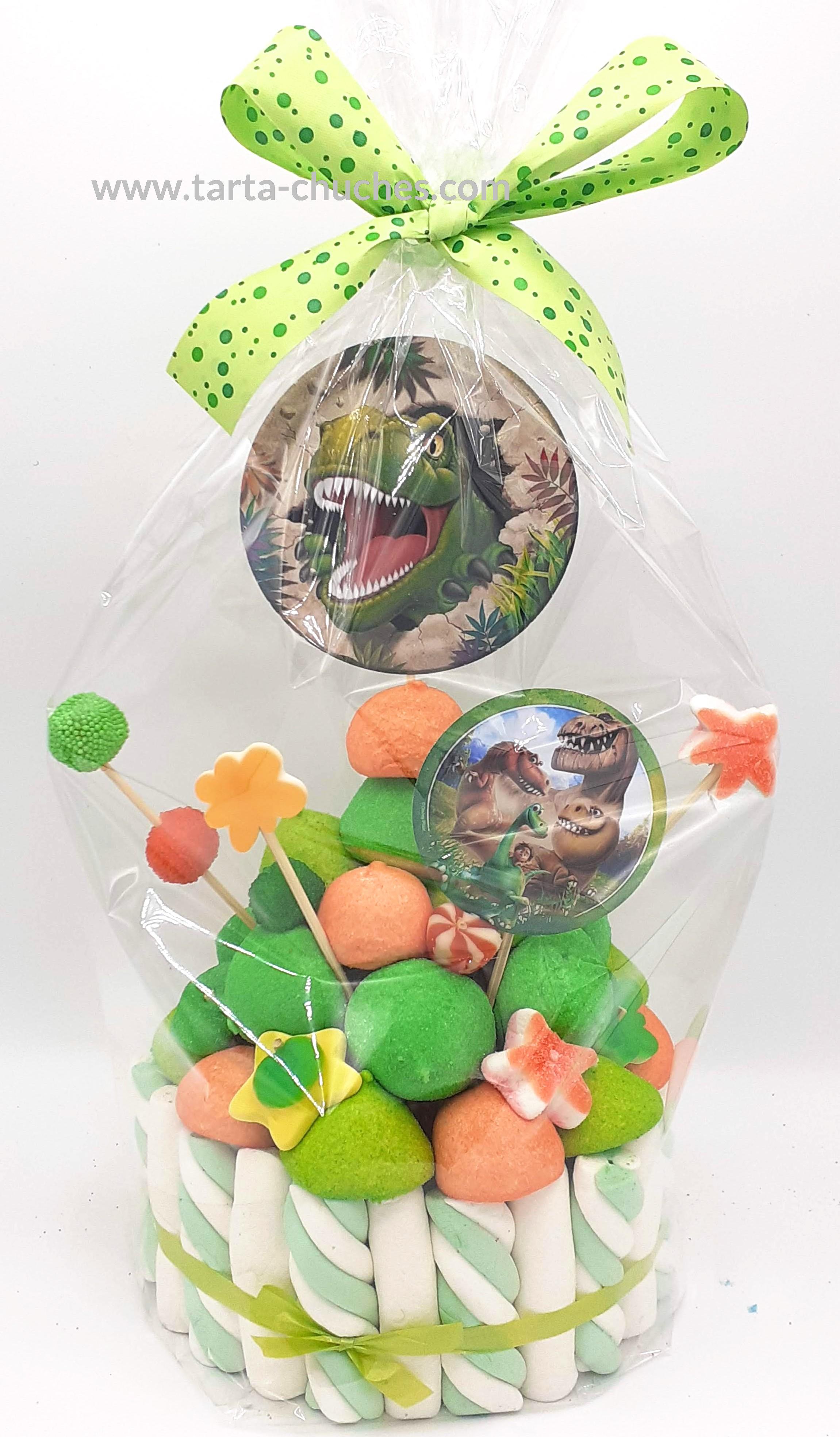TARTA CHUCHES PEQUEÑA DINOSAURIOS (copia)