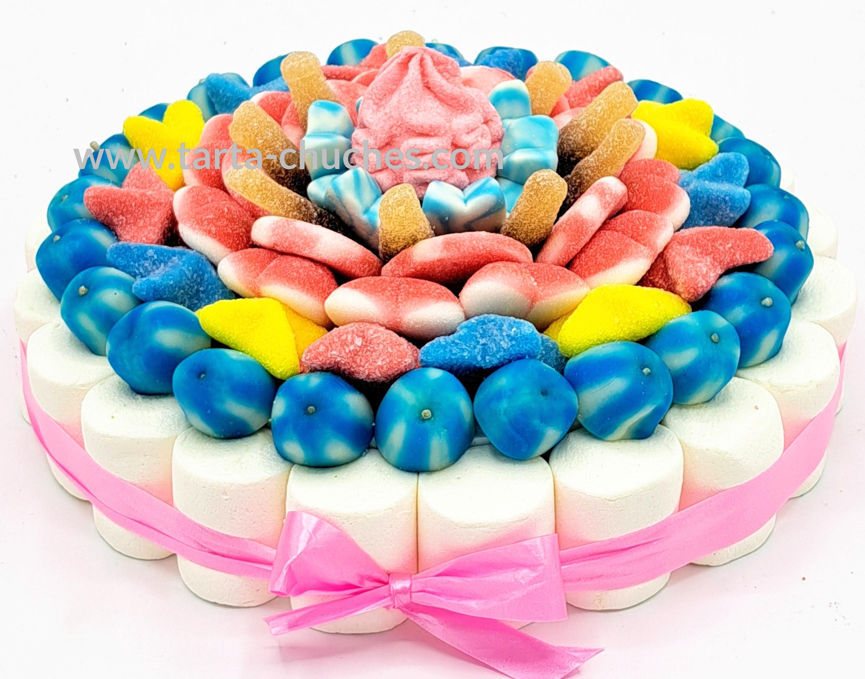 Tarta Chuches Plana Mediana Princesas