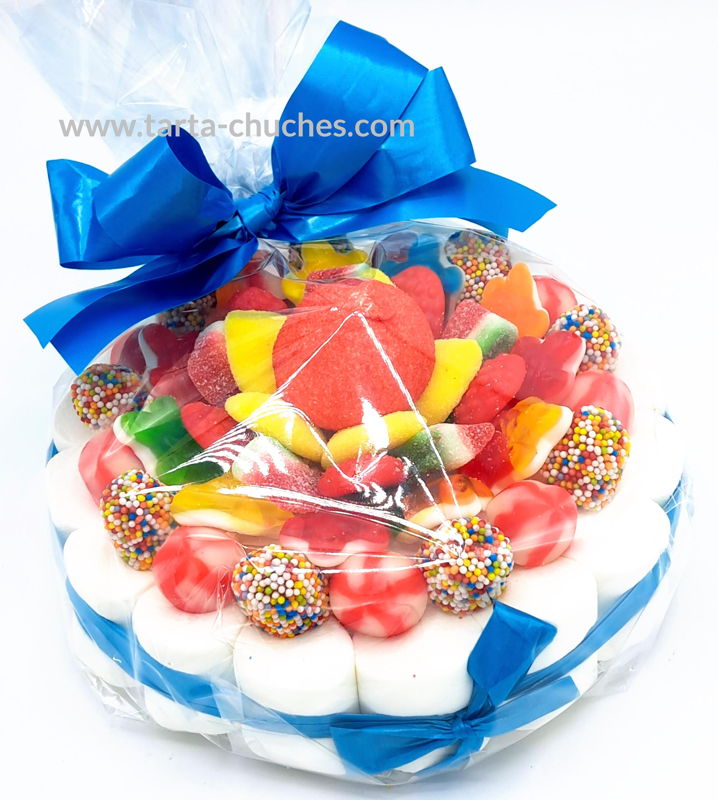 Tarta Chuches Plana Pequeña Multicolor (5 opciones)