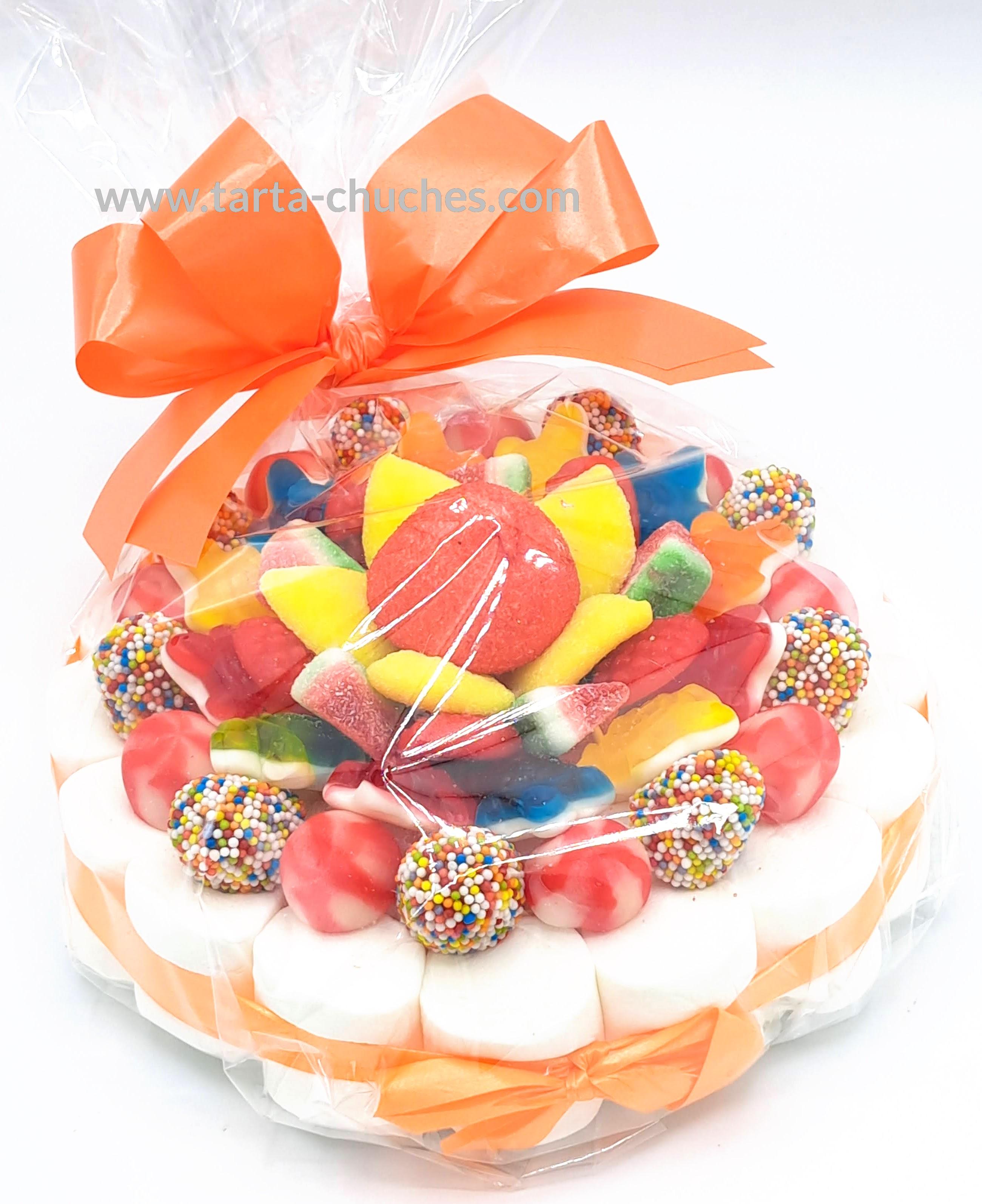 Tarta Chuches Plana Pequeña Multicolor (5 opciones)