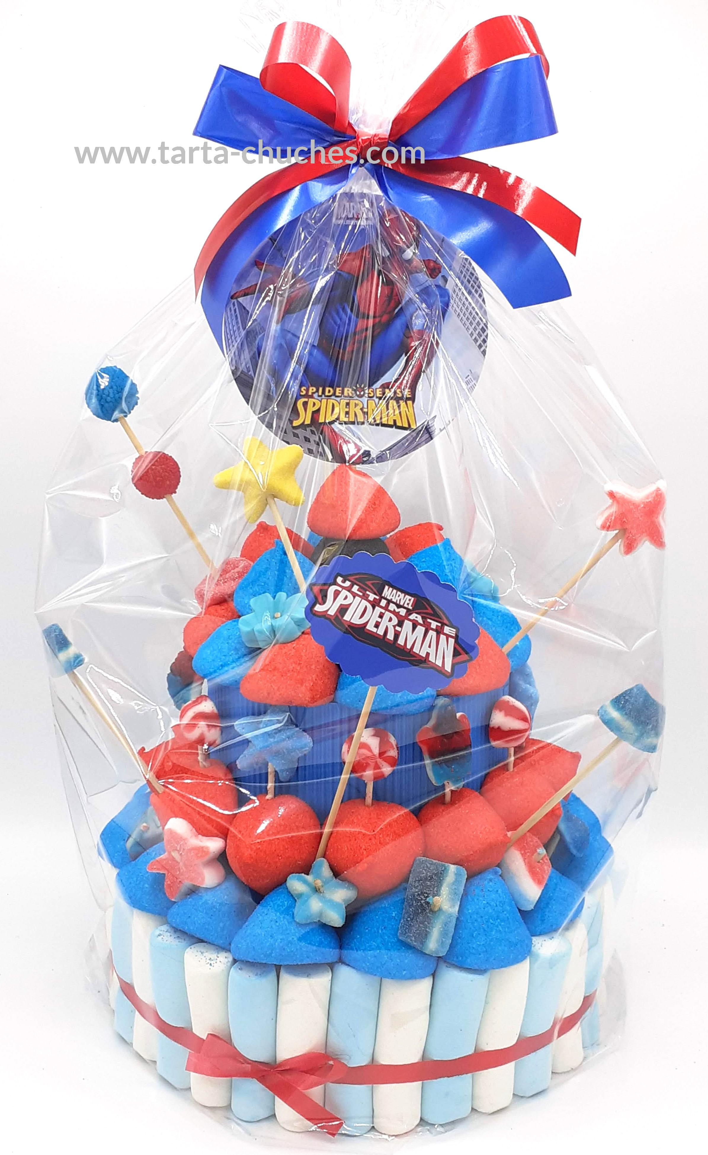 TARTA CHUCHES MEDIANA SPIDER-MAN