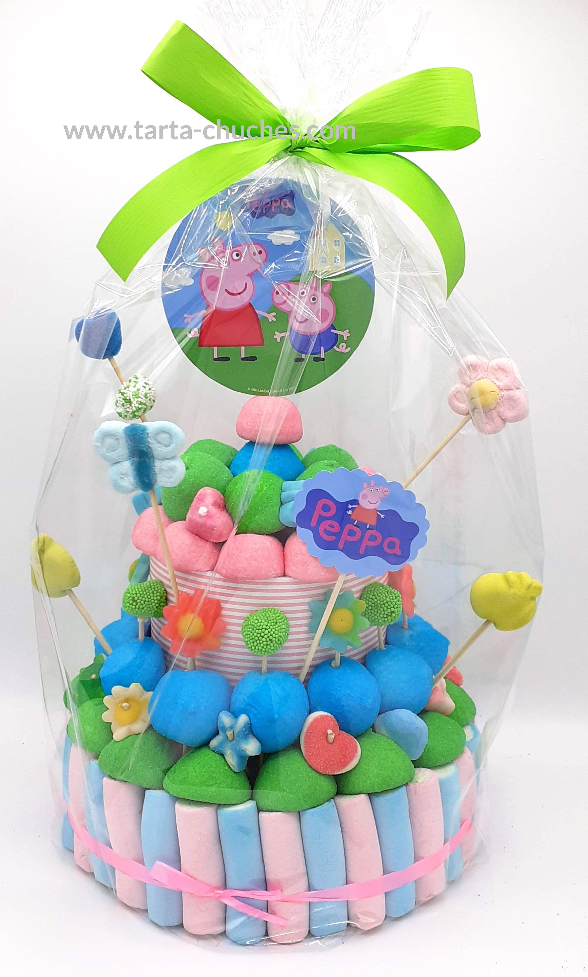 TARTA CHUCHES MEDIANA PEPPA PIG