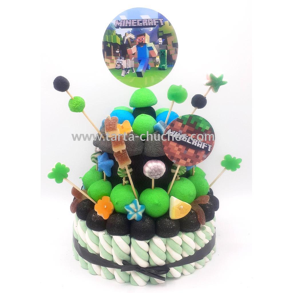 Tarta Chuches Mediana Minecraft