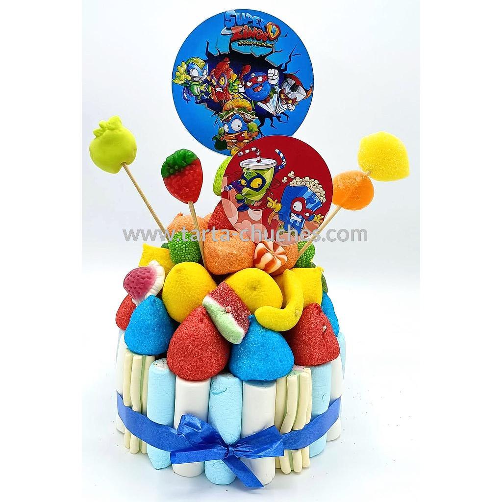Tarta Chuches Pequeña Super Zings