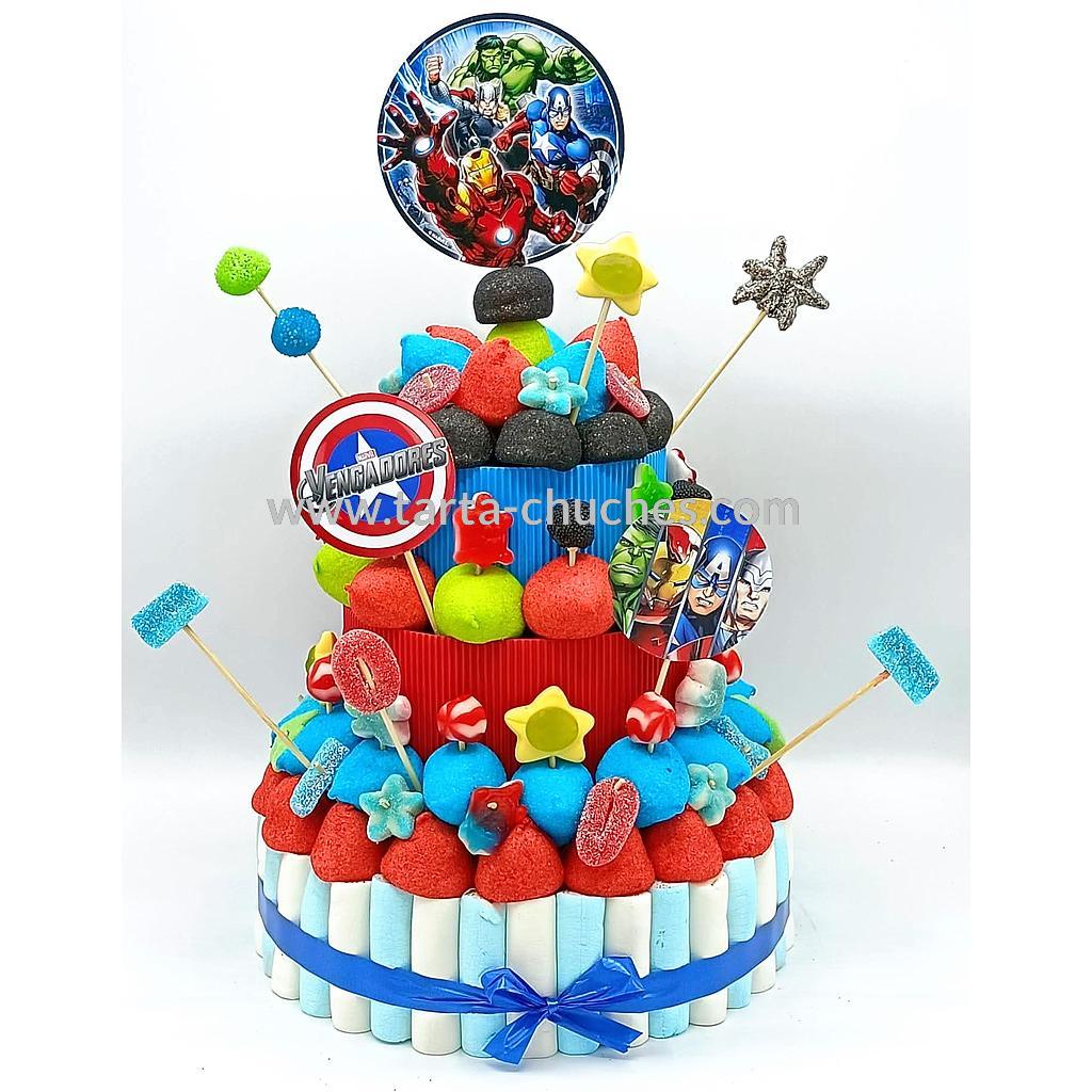 Tarta Chuches Grande Vengadores