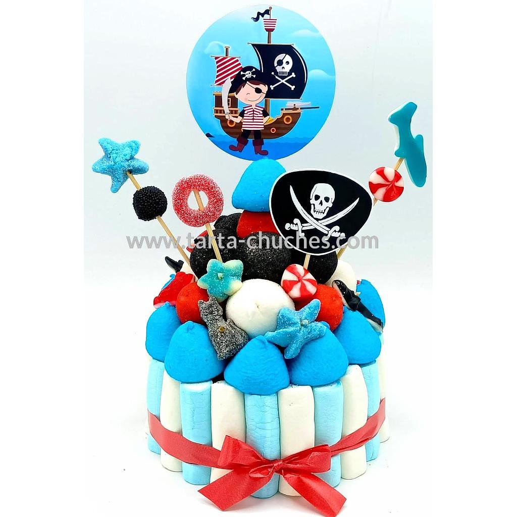 Tarta Chuches Pequeña Piratas