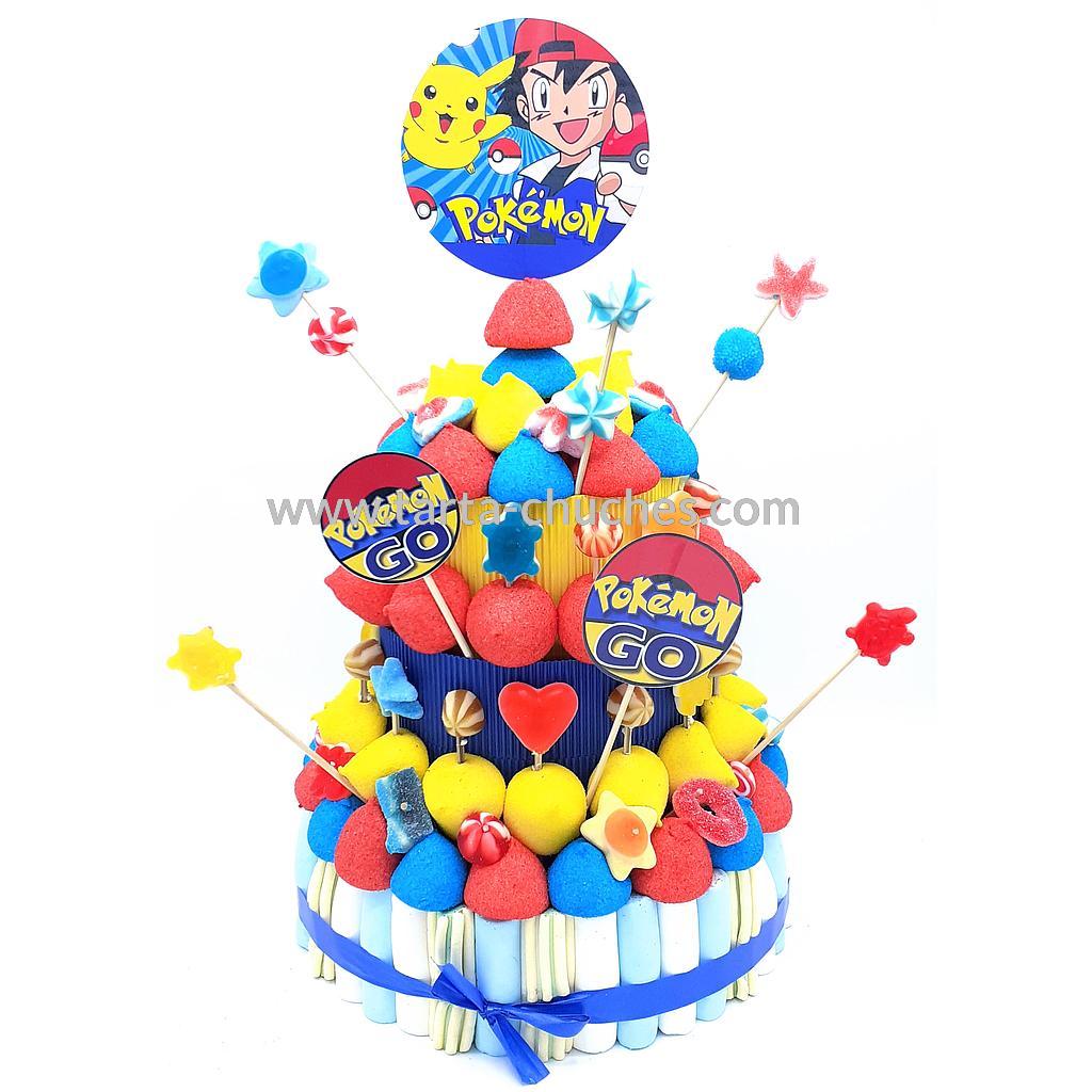 Tarta Chuches Grande Pokemon