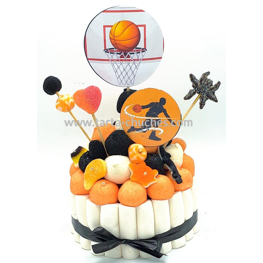 Tarta Chuches Pequeña Baloncesto
