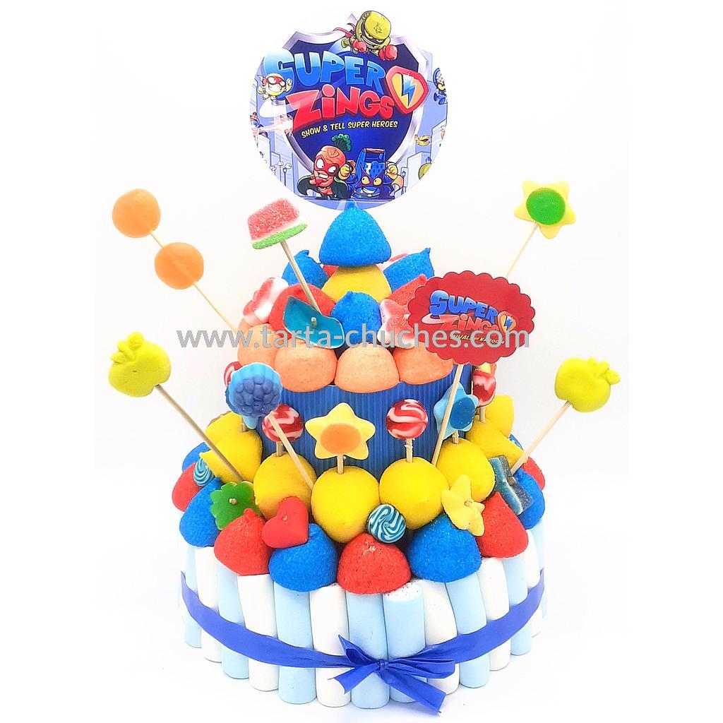 Tarta Chuches Mediana Super Zings