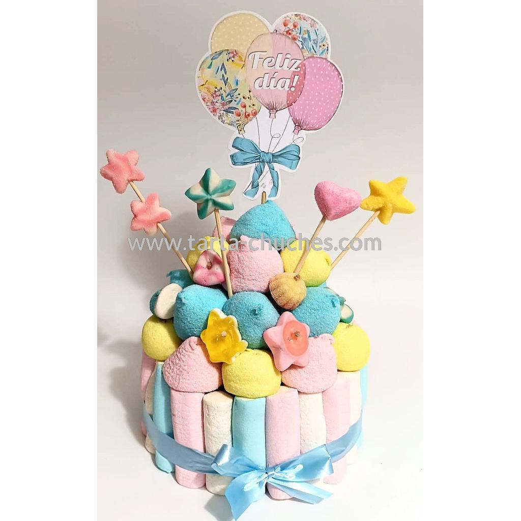 Tarta Chuches Pequeña &quot;Feliz Dia&quot;