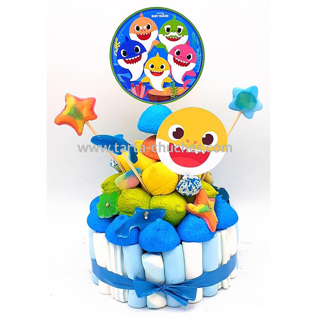Tarta Chuches Pequeña Baby Shark
