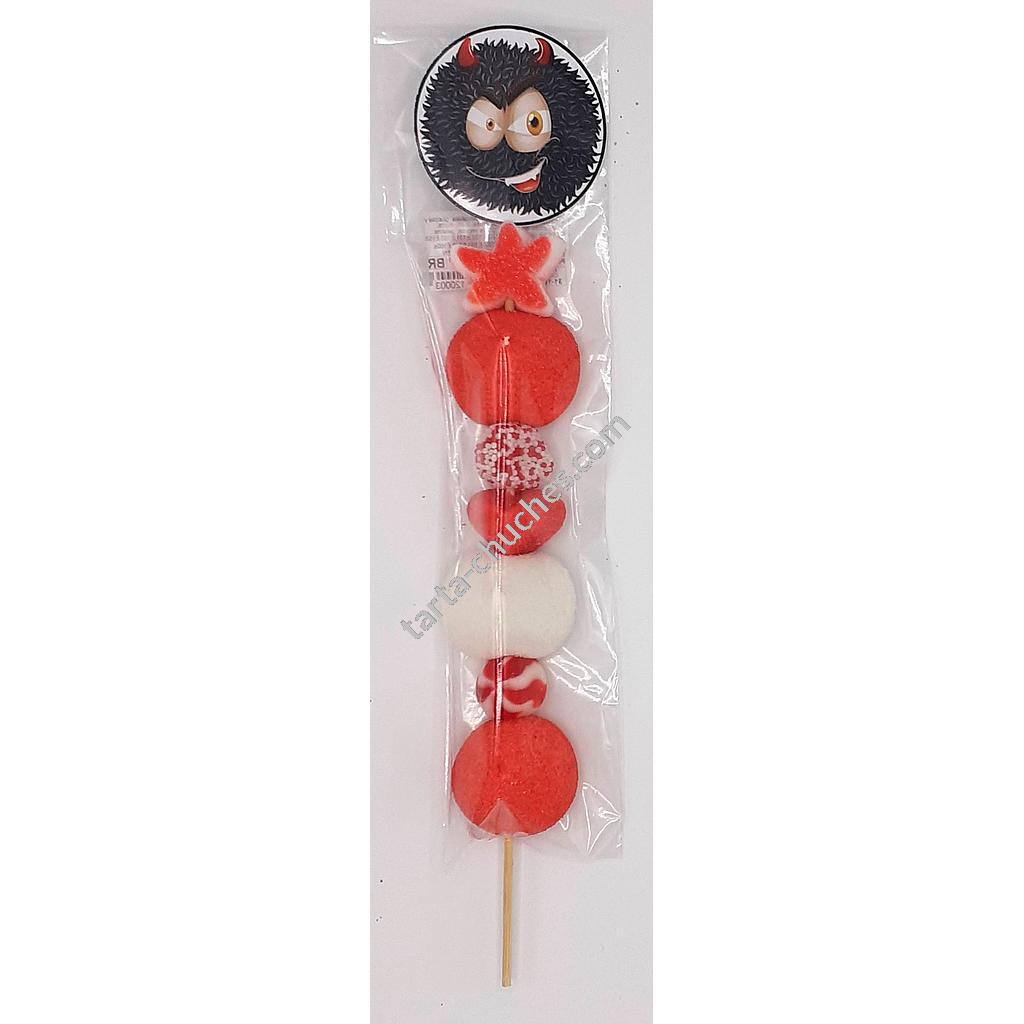 Brocheta Chuches Peludito Negro