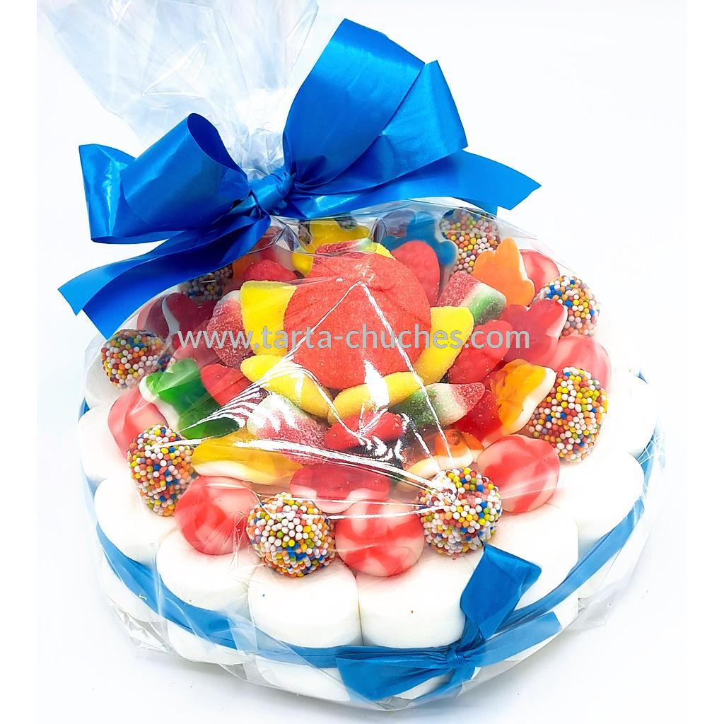 Tarta Chuches Plana Pequeña Multicolor (5 opciones)