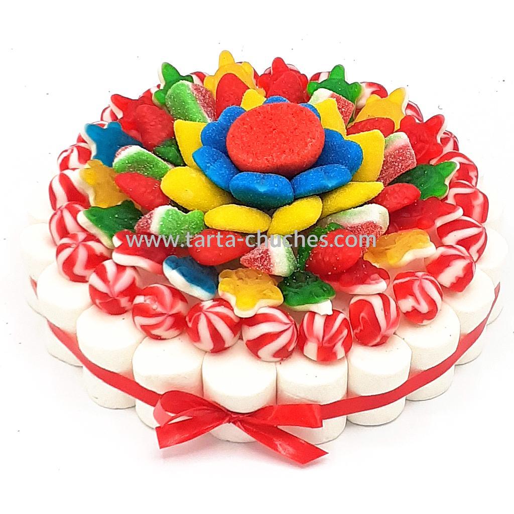 Tarta Chuches Plana Mediana Multicolor (5 opciones)