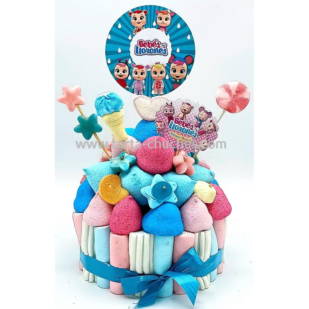 Tarta Chuches Pequeña Bebes LLorones