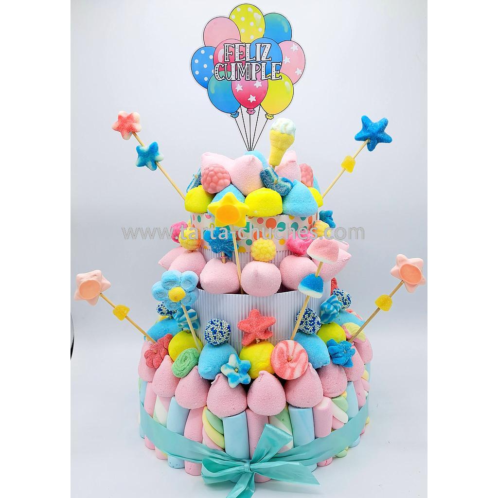 Tarta Chuches Grande Globos Pastel (6 opciones)