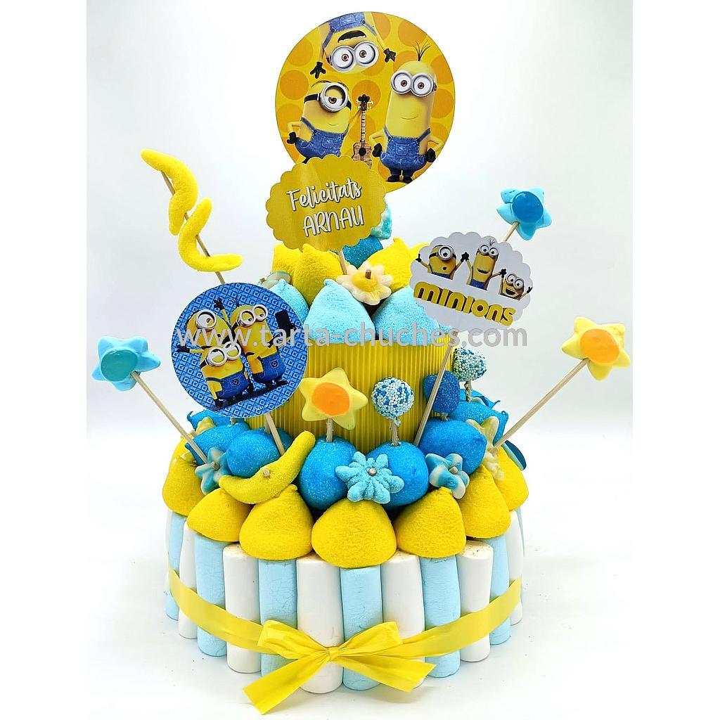 Tarta Chuches Mediana Minions