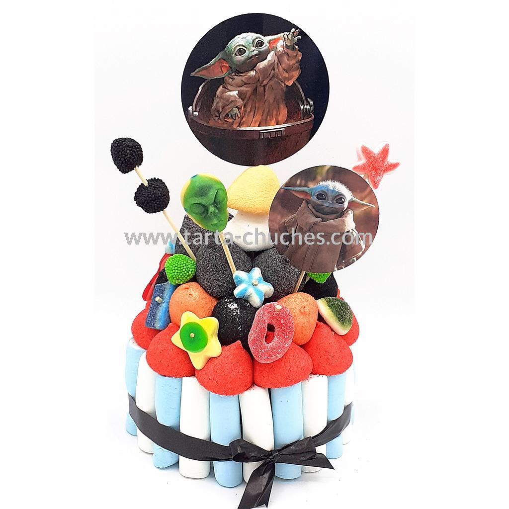 Tarta Chuches Pequeña Baby Yoda
