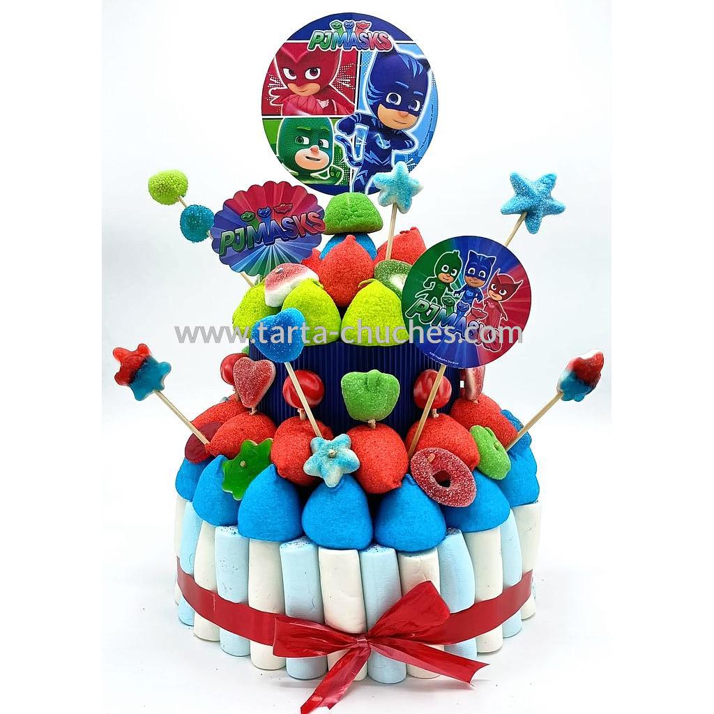 Tarta Chuches Mediana PJmasks