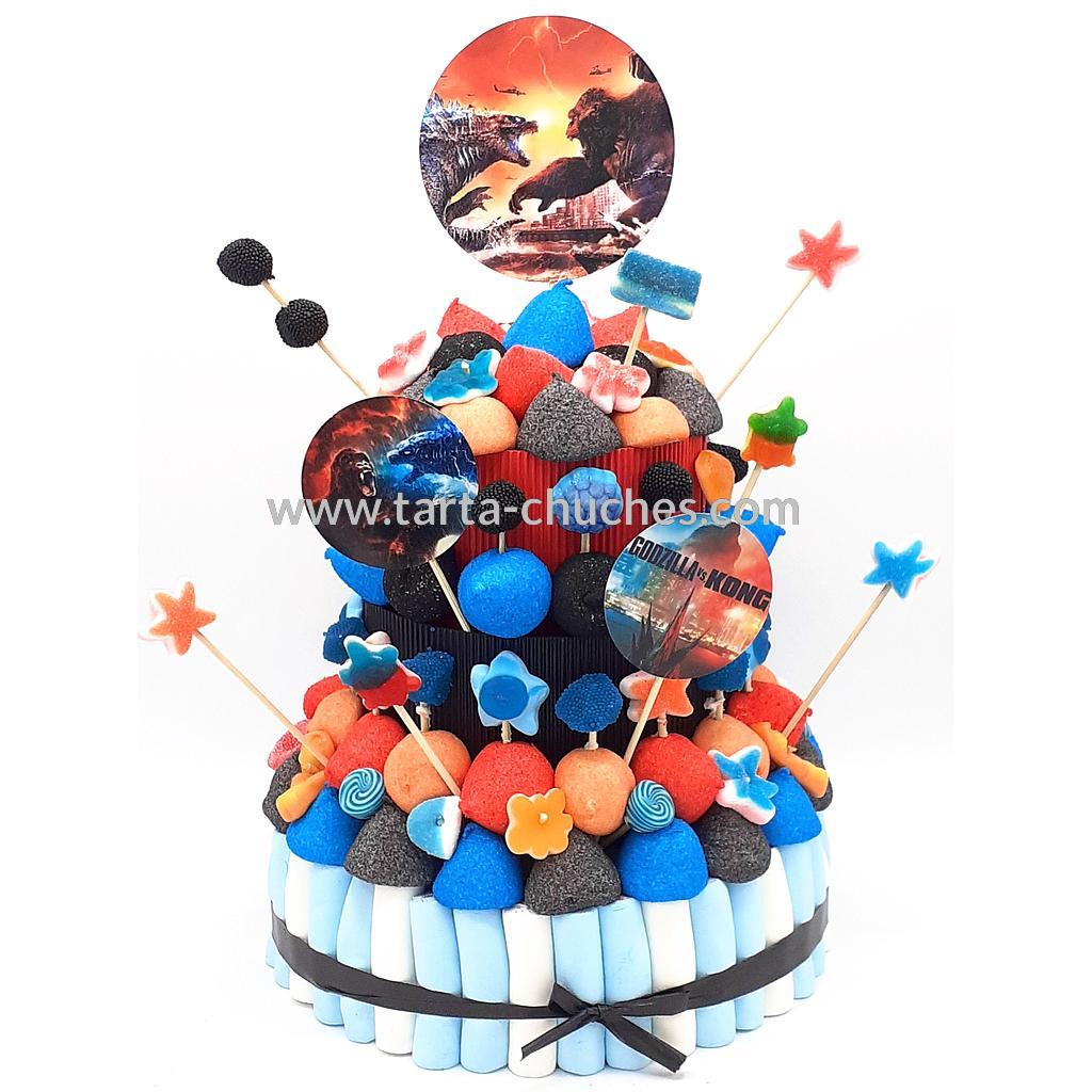 Tarta Chuches Grande Godzilla vs Kong