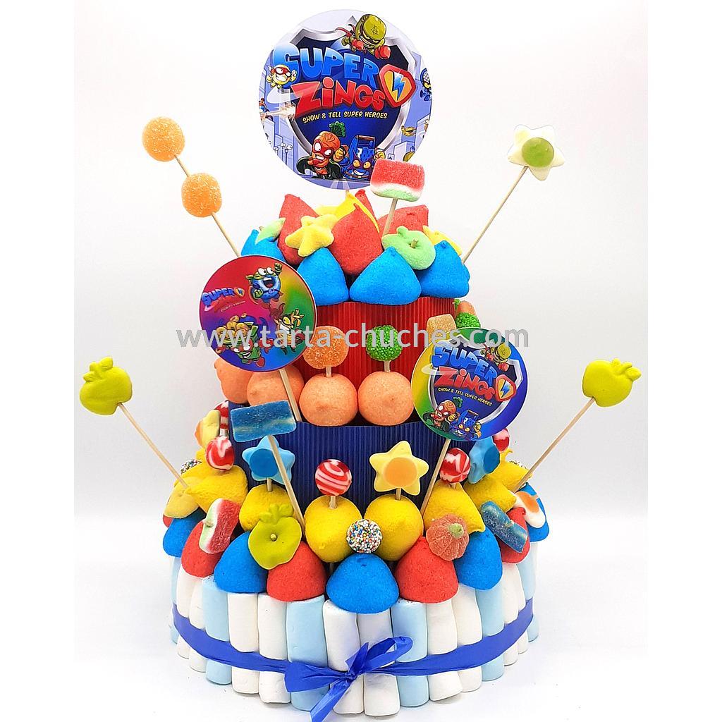Tarta Chuches Grande Super Zings