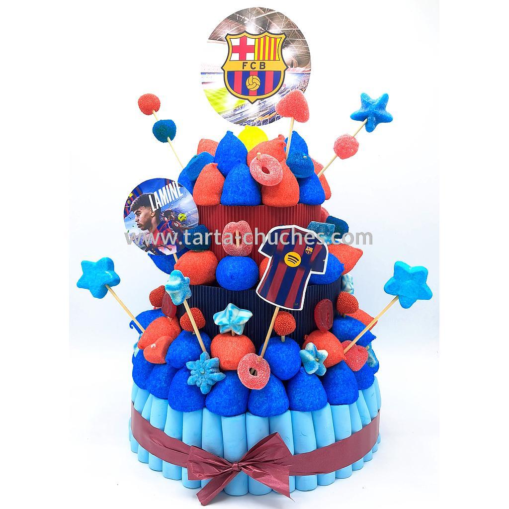 Tarta Chuches Grande Futbol Club Barcelona