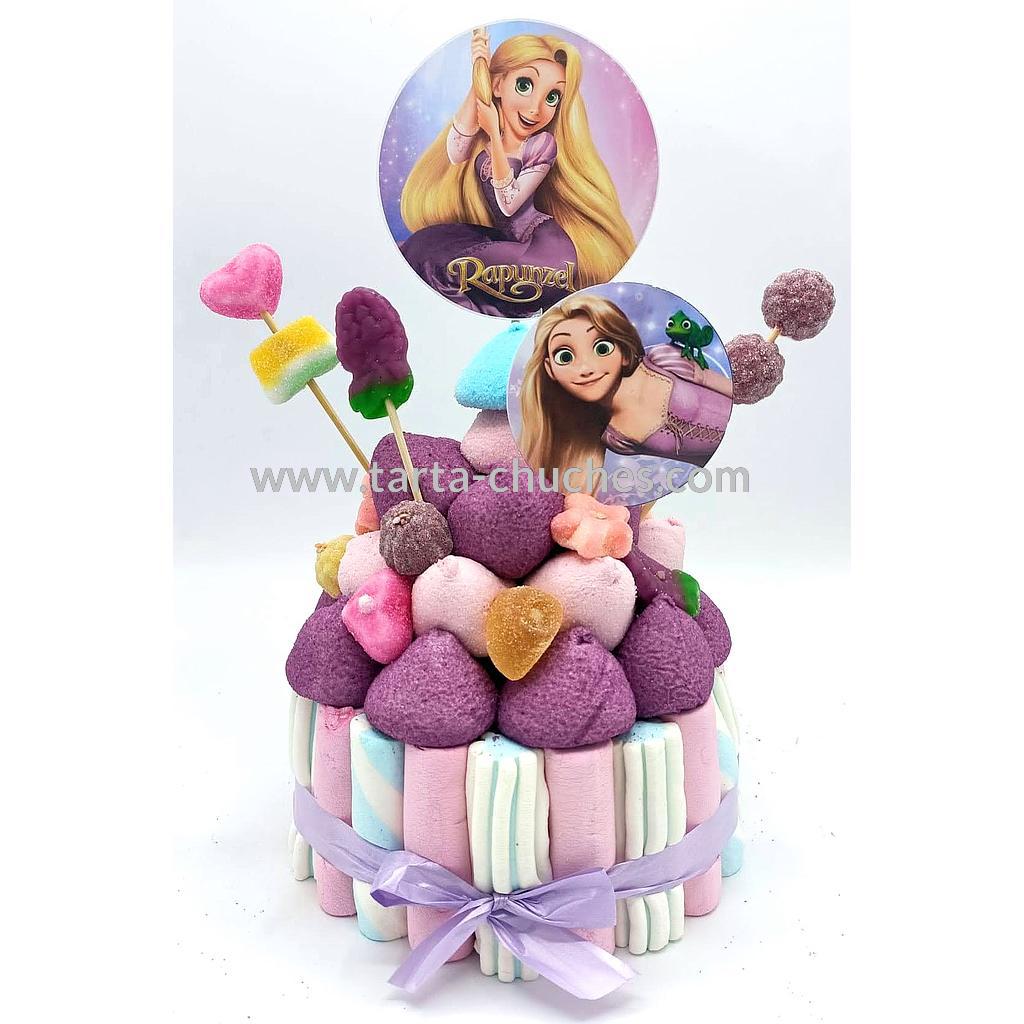 Tarta Chuches Pequeña Rapunzel