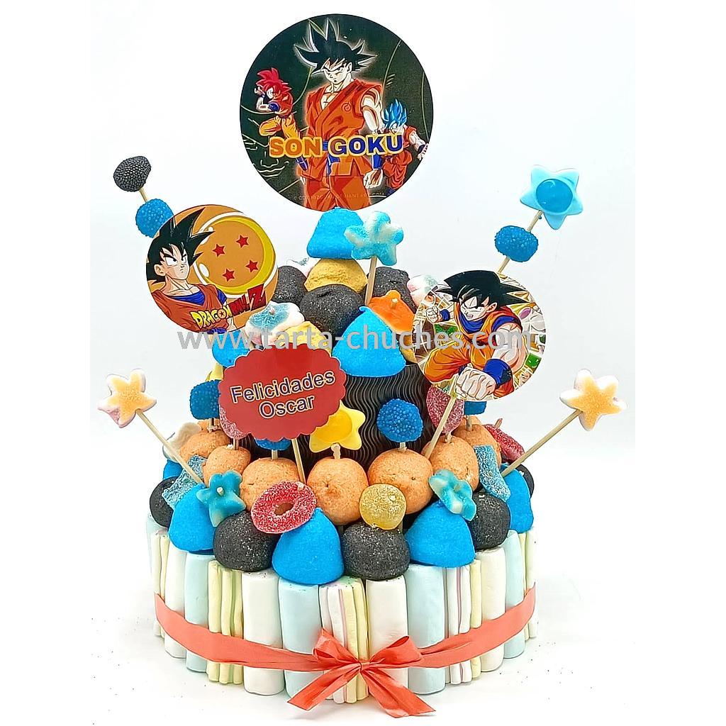 Tarta Chuches Mediana Manga Son Goku
