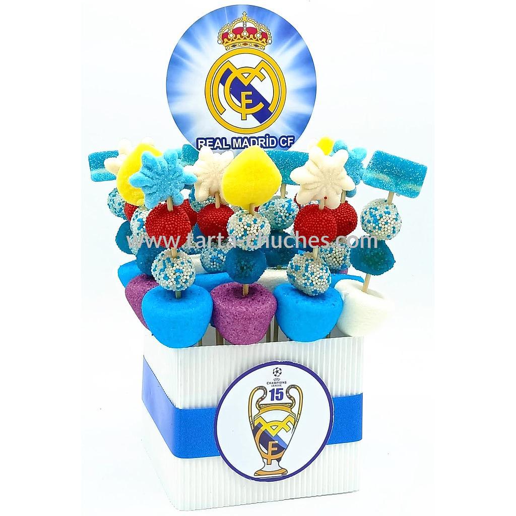 Centro 16 Mini Brochetas Chuches Real Madrid