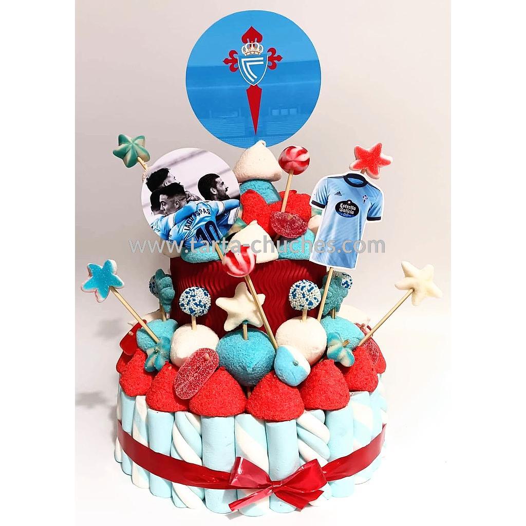 Tarta Chuches Mediana Real Club Celta de Vigo