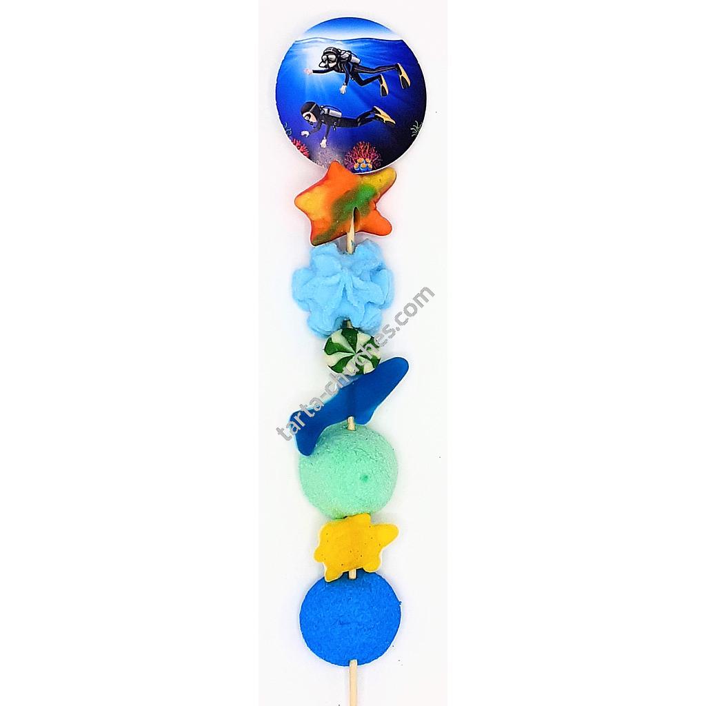 Brocheta Chuches Buceo