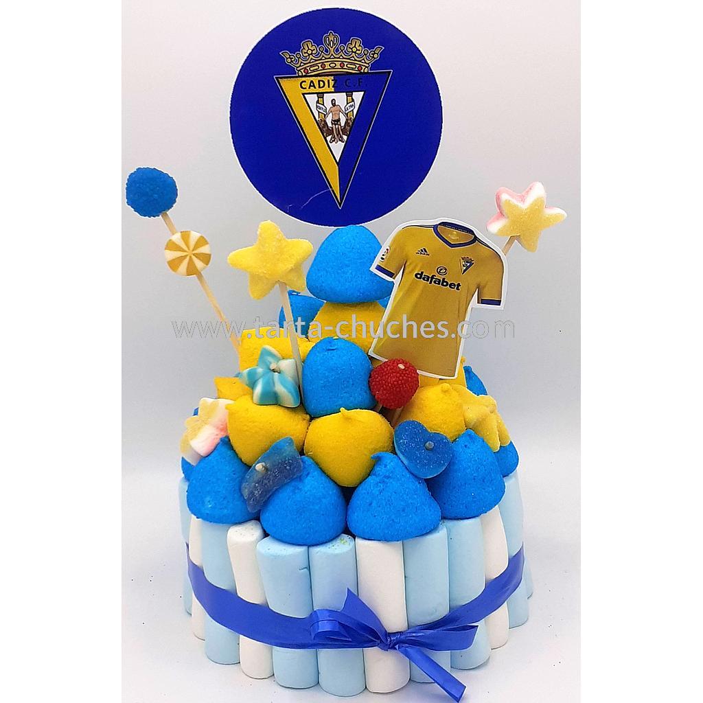 Tarta Chuches Pequeña Cadiz Club de Futbol