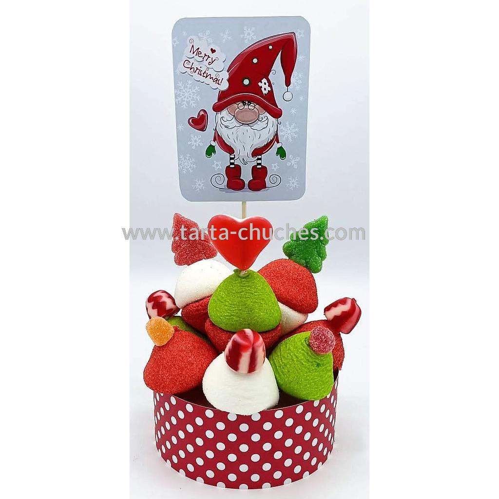 Tarta Chuches Mini Alta Navidad Papa Noel B