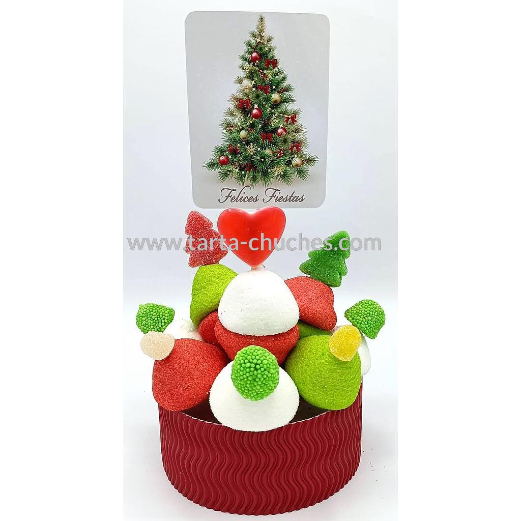 Tarta Chuches Mini Alta Navidad Abeto