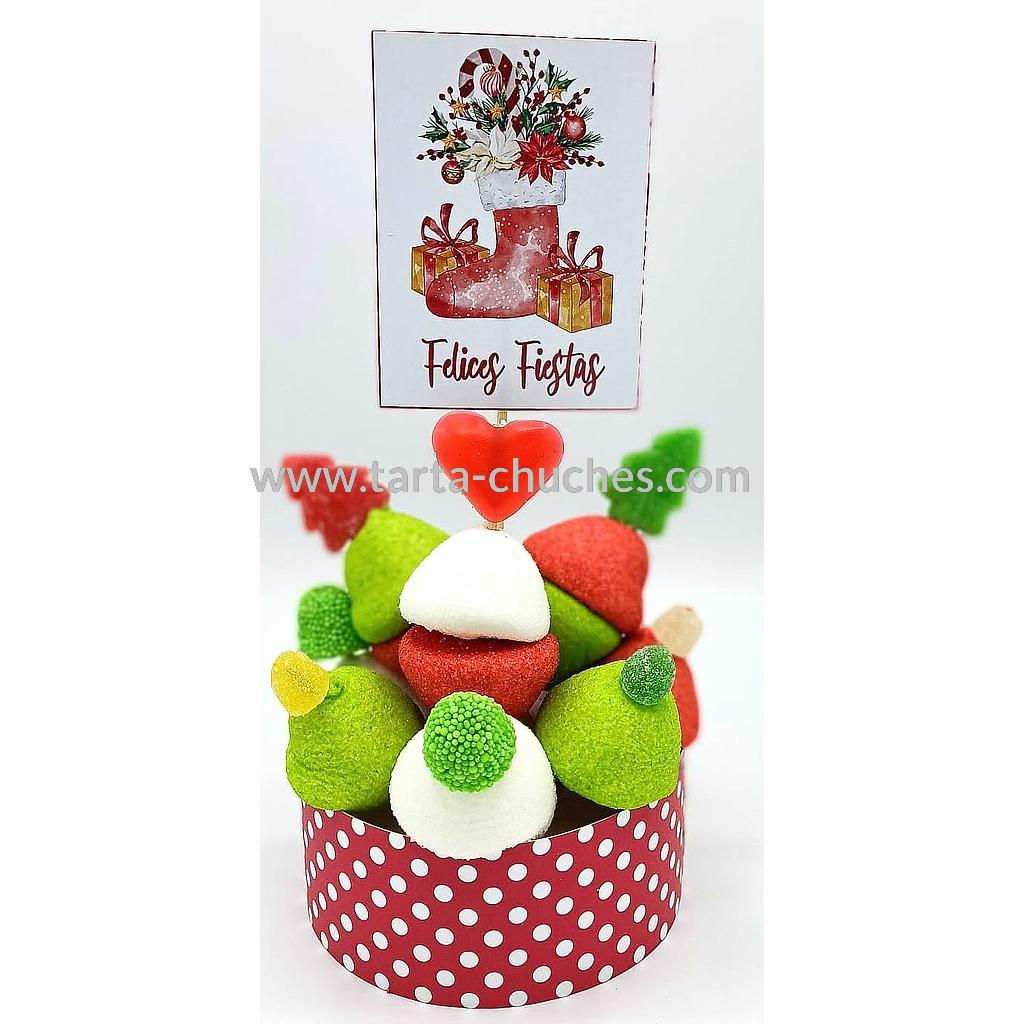 Tarta Chuches Mini Alta Navidad Bota