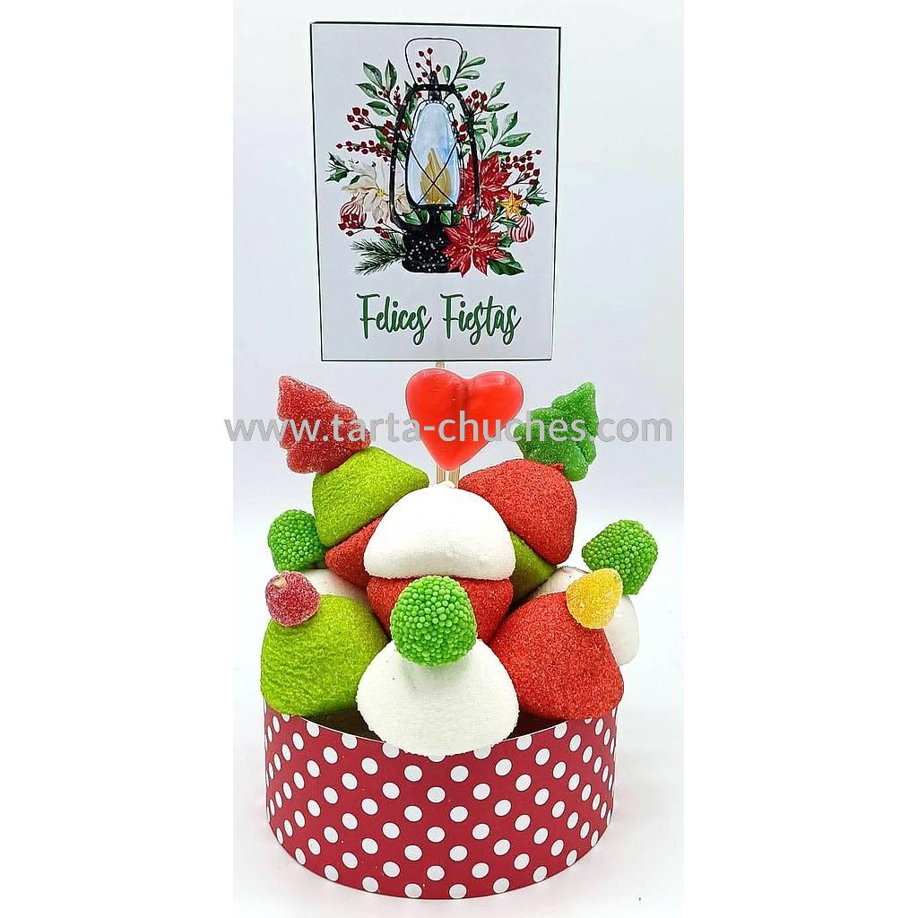 Tarta Chuches Mini Alta Navidad Luz