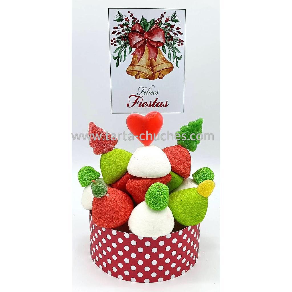 Tarta Chuches Mini Alta Navidad Campanas