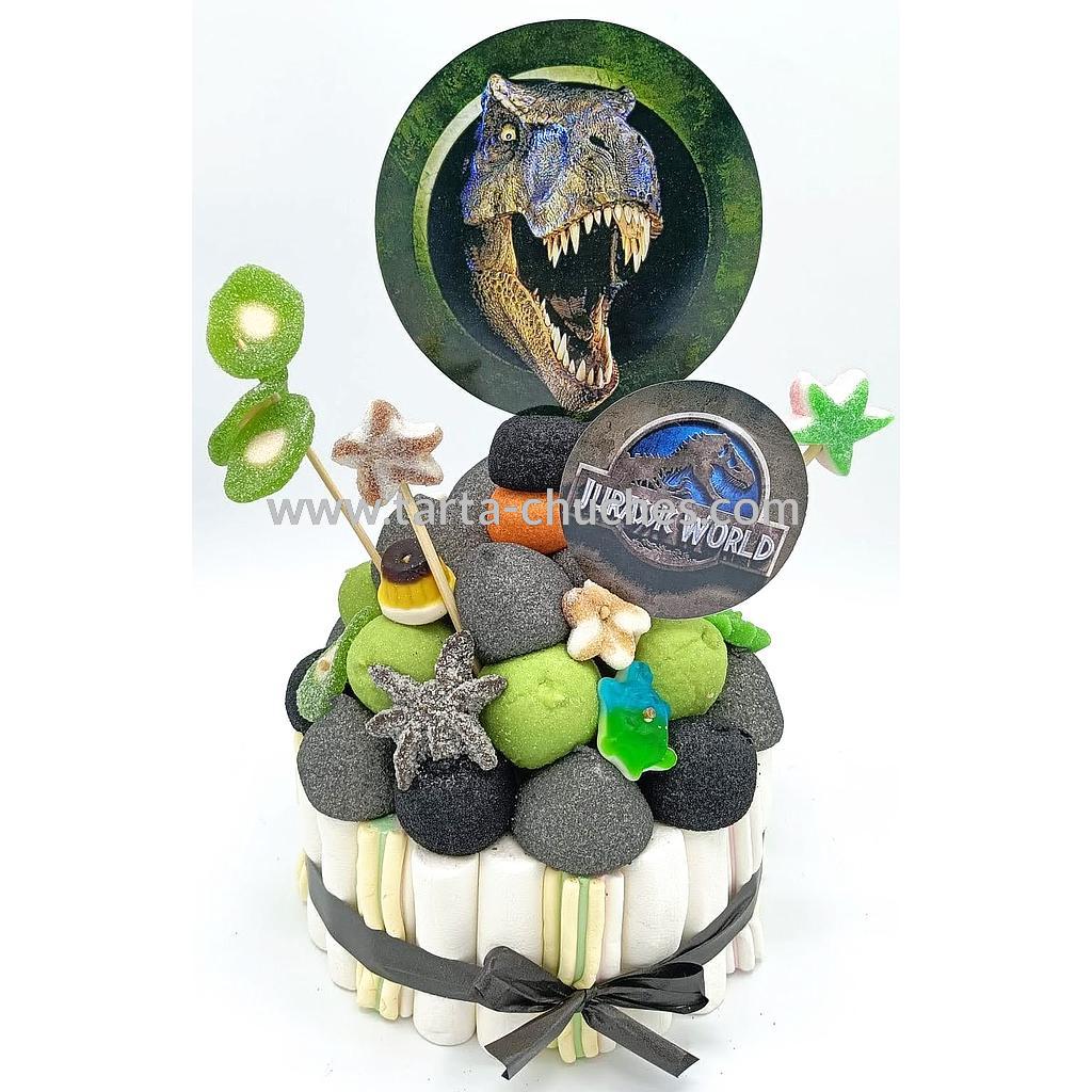 Tarta Chuches Pequeña Jurassic World