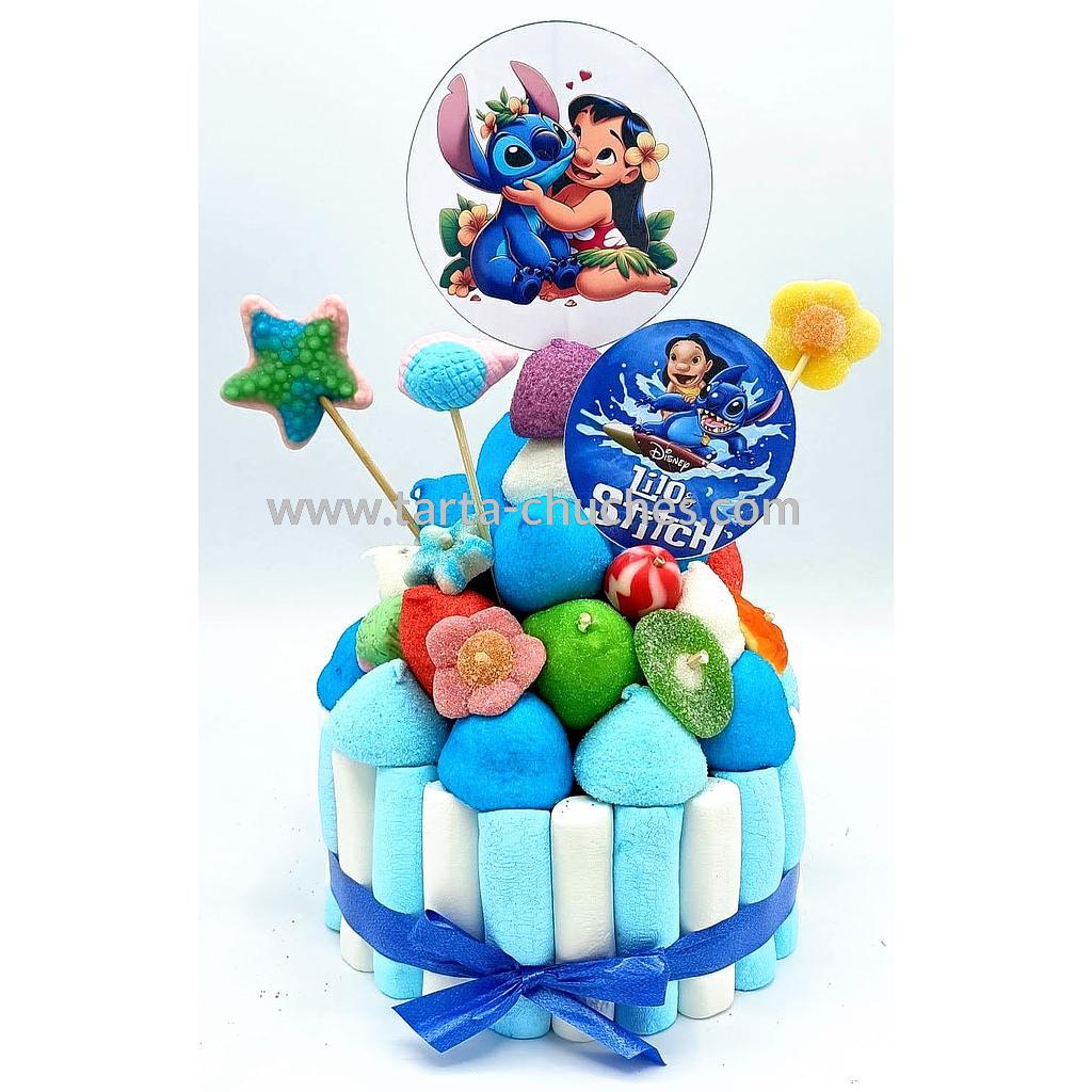 Tarta Chuches Pequeña Lilo y Stitch