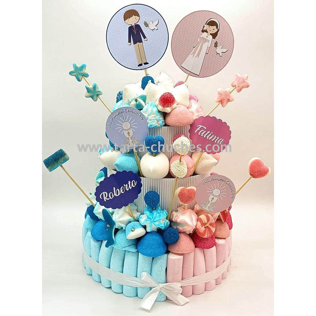 Tarta Chuches Grande Comunion Niño/Niña