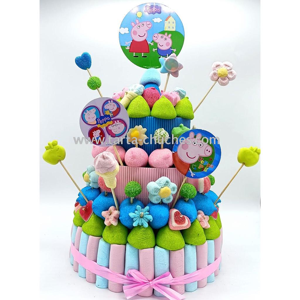 Tarta Chuches Grande Peppa Pig
