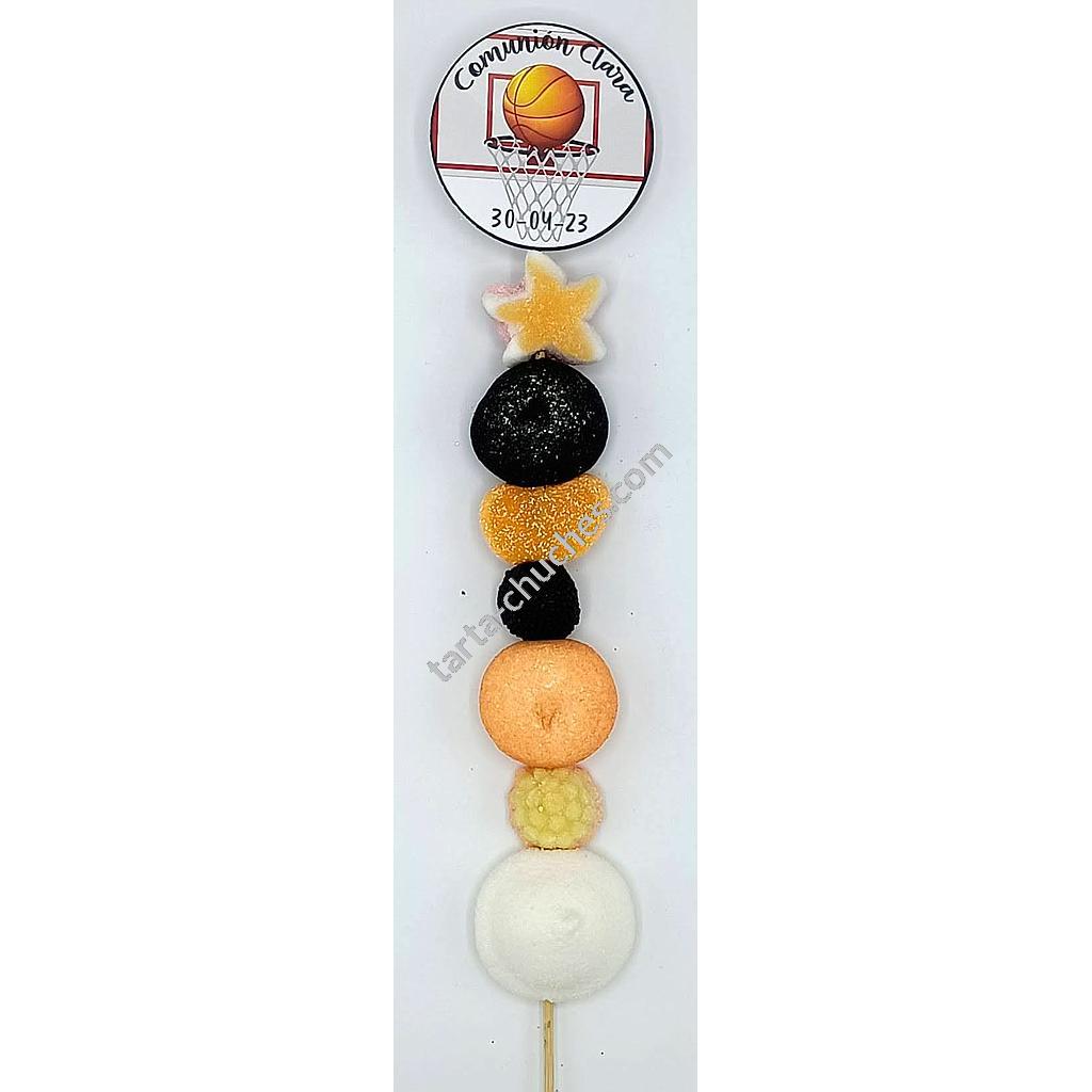 Brocheta Chuches Baloncesto