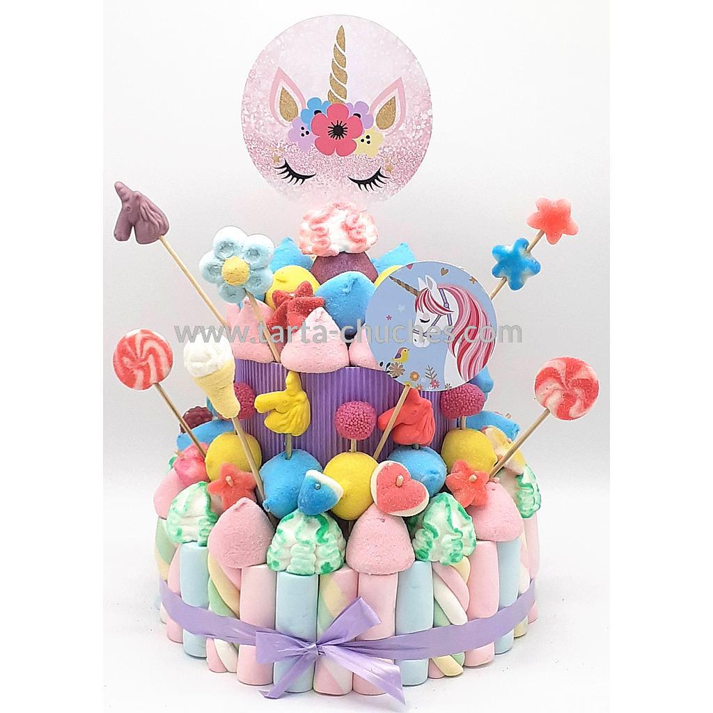 Tarta Chuches Mediana Unicornio