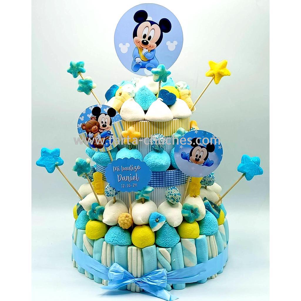 Tarta Chuches Grande Mickey Bebe