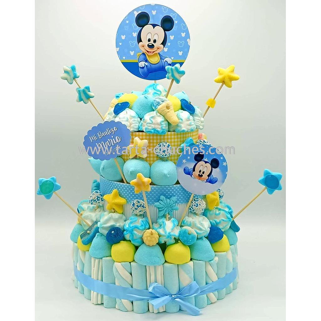 Tarta Chuches Grande Mickey Bebe