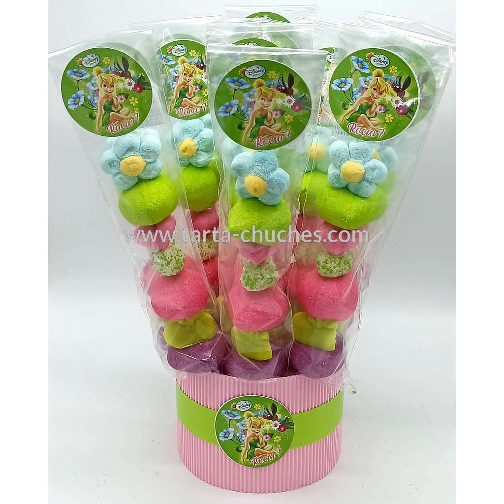 Cubo 12 Brochetas Chuches Campanilla