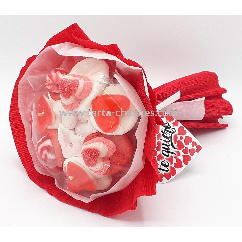 Ramo Flores Chuches San Valentin