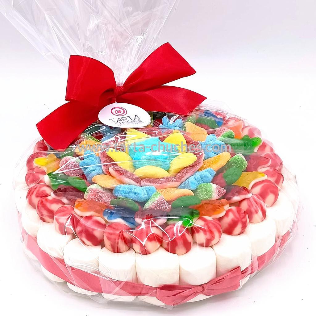 Tarta Chuches Plana Grande Multicolor (5 opciones)