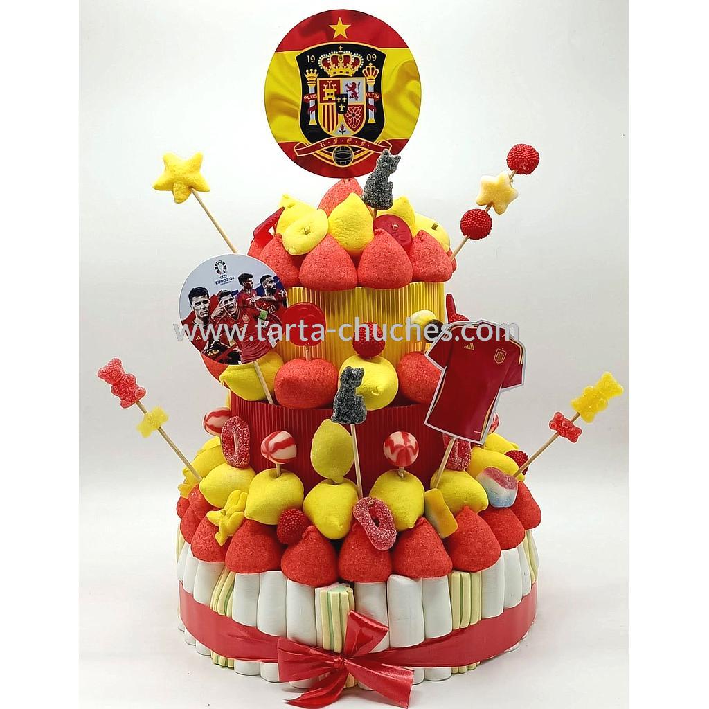 Tarta Chuches Grande Seleccion Española Futbol