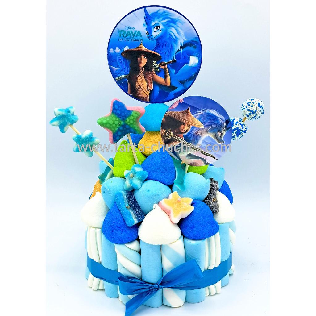 Tarta Chuches Pequeña Raya y el Dragon